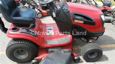 craftsman riding mower 917